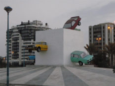 Crazy Car Statue